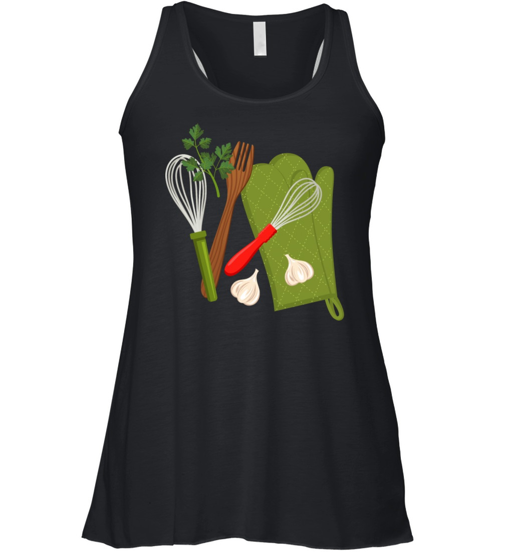 Old Fashioned Oven Mitts Women's Flowy Tank Top
