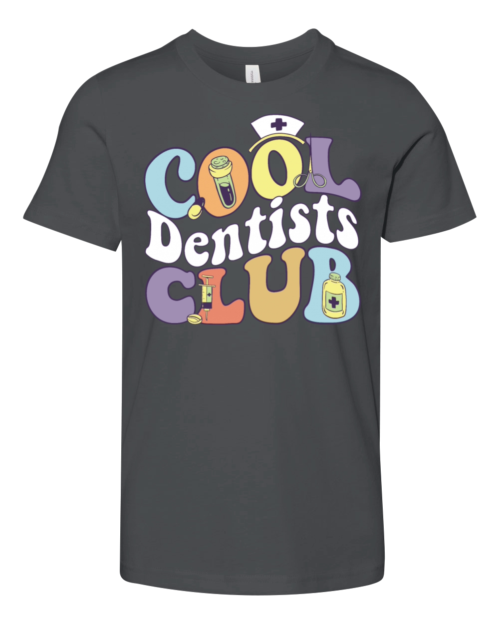 Cool Dentists Club Dental Practitioner Dentist Youth Unisex Jersey Tee