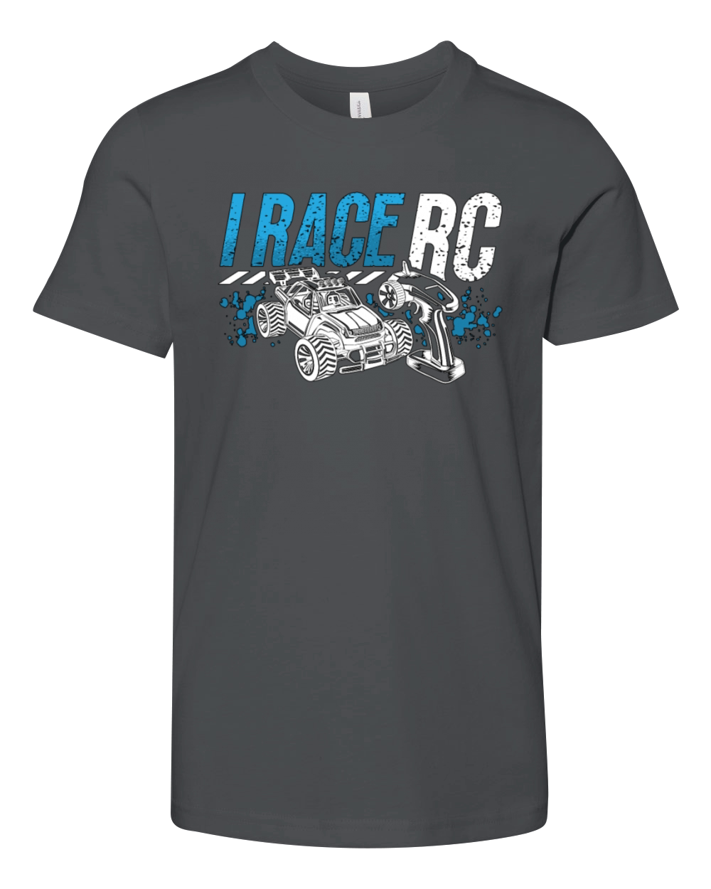 RC Model Racing I Race RC Remote Controlled Car Youth Unisex Jersey Tee