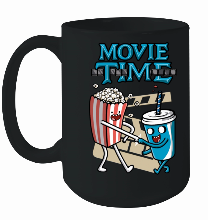 Movie Time Ceramic Mug
