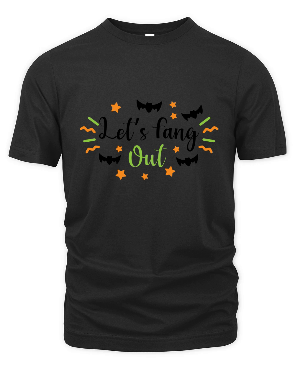 Lets Fang Out Halloween Shirt For October 31st Organic Unisex T-shirt