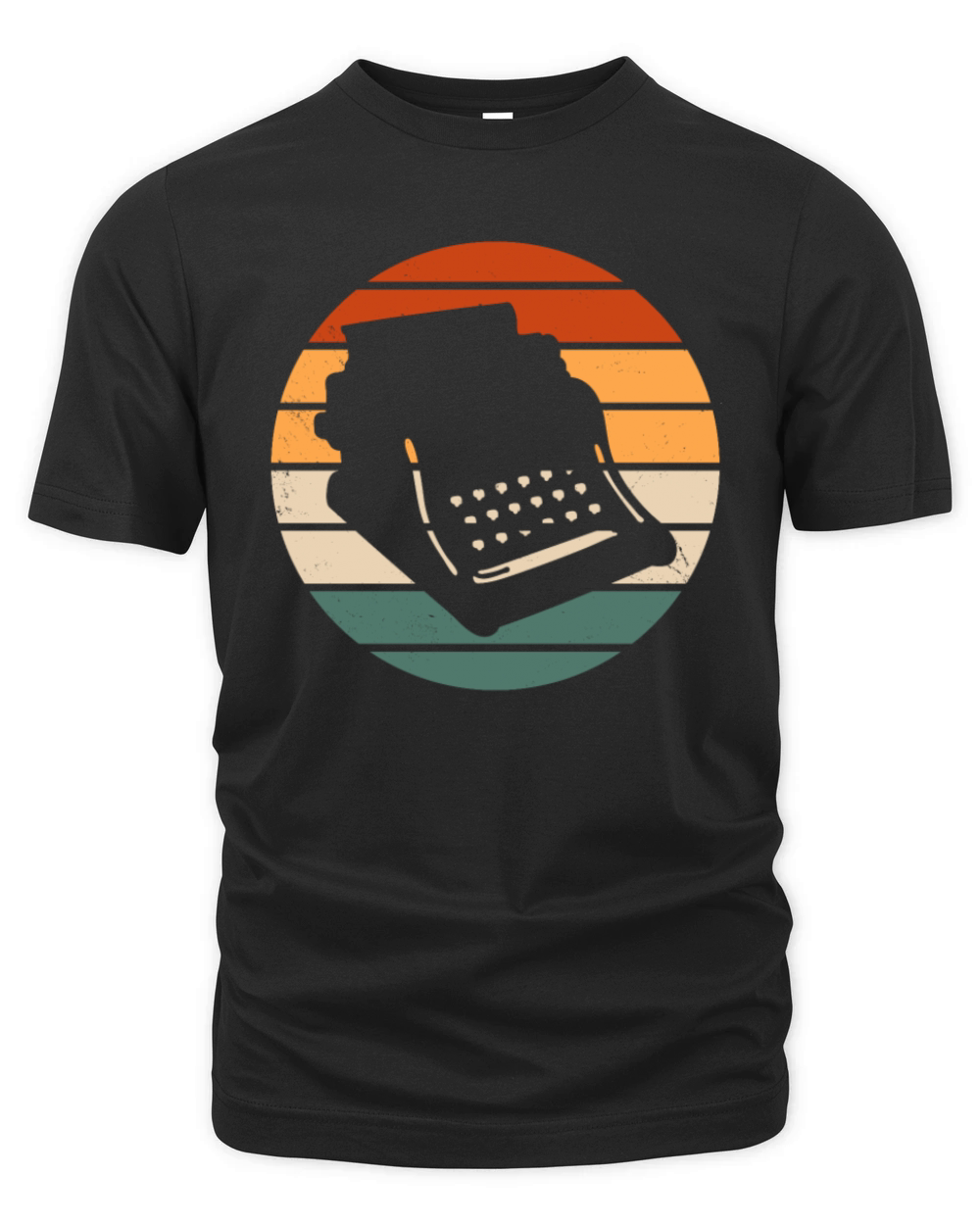 Retro Mechanical Typewriter Outfit Organic Unisex T-shirt