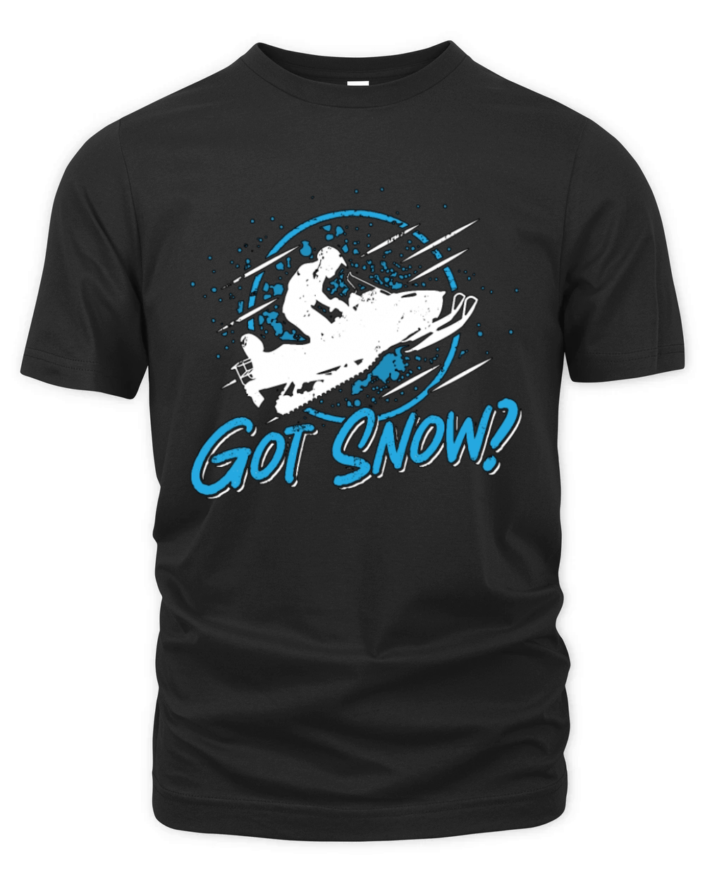 Snowmobile Racing Got Snow Winter Sports Lovers Organic Unisex T-shirt