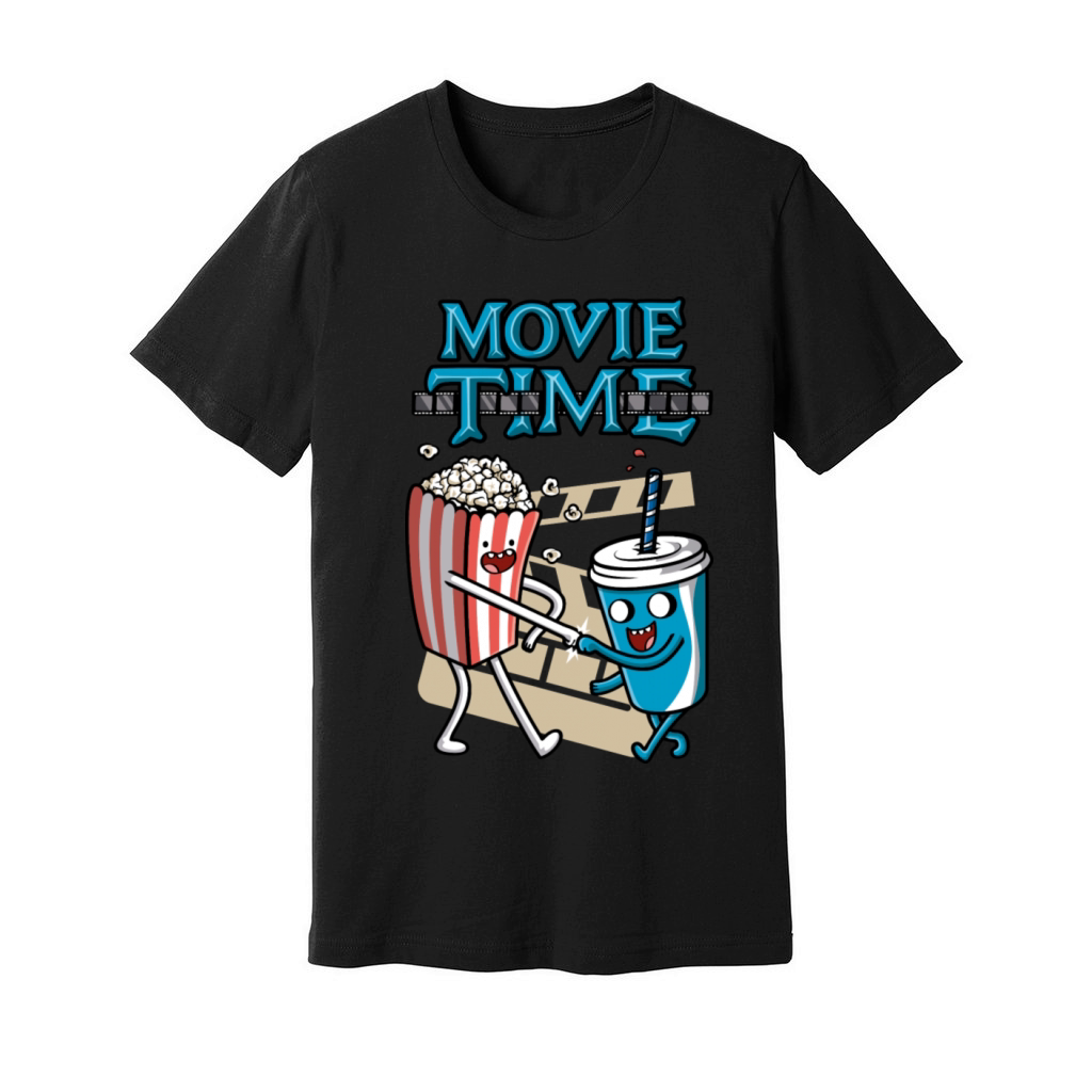 Movie Time Unisex Jersey Tee
