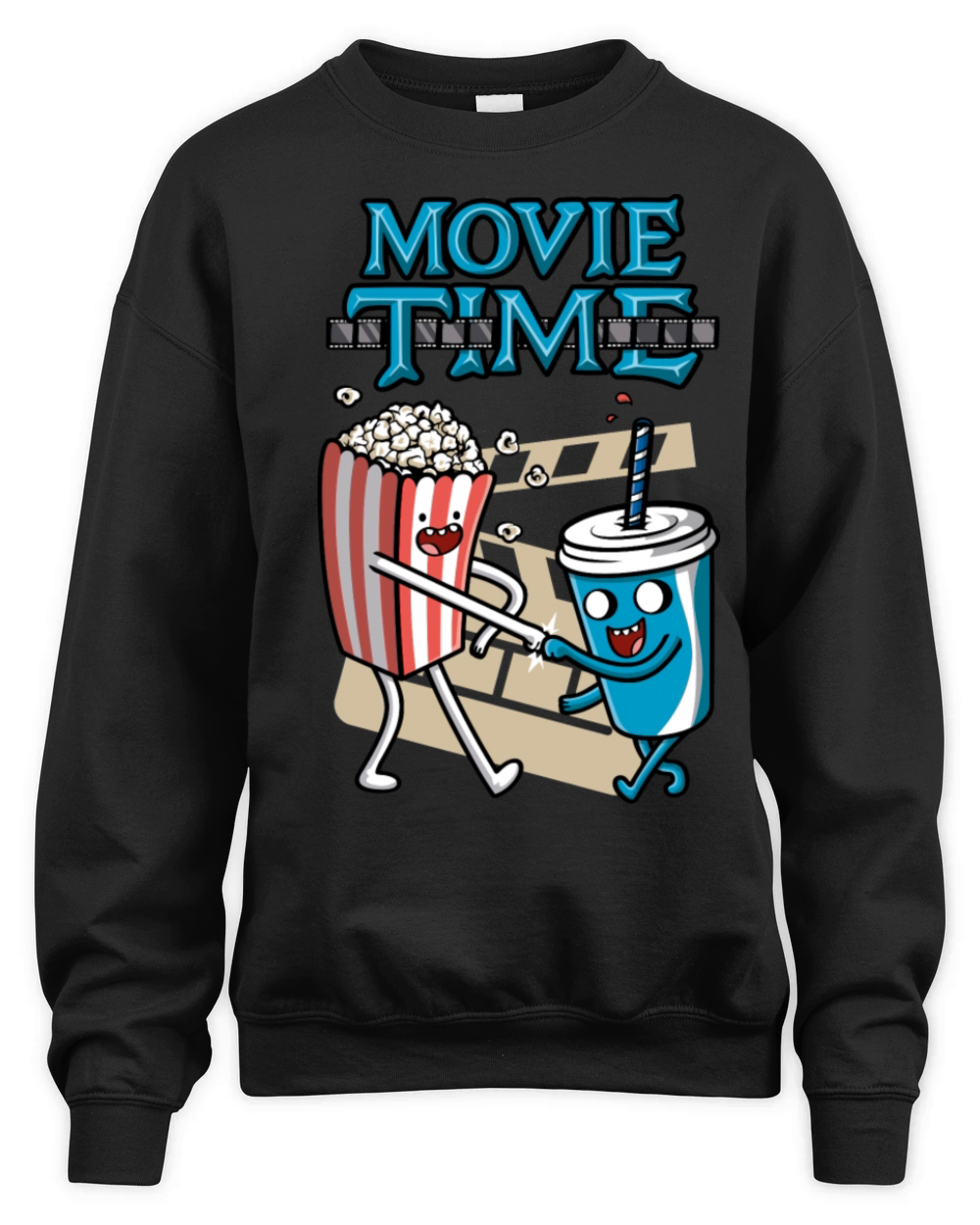 Movie Time Unisex Premium Crewneck Sweatshirt