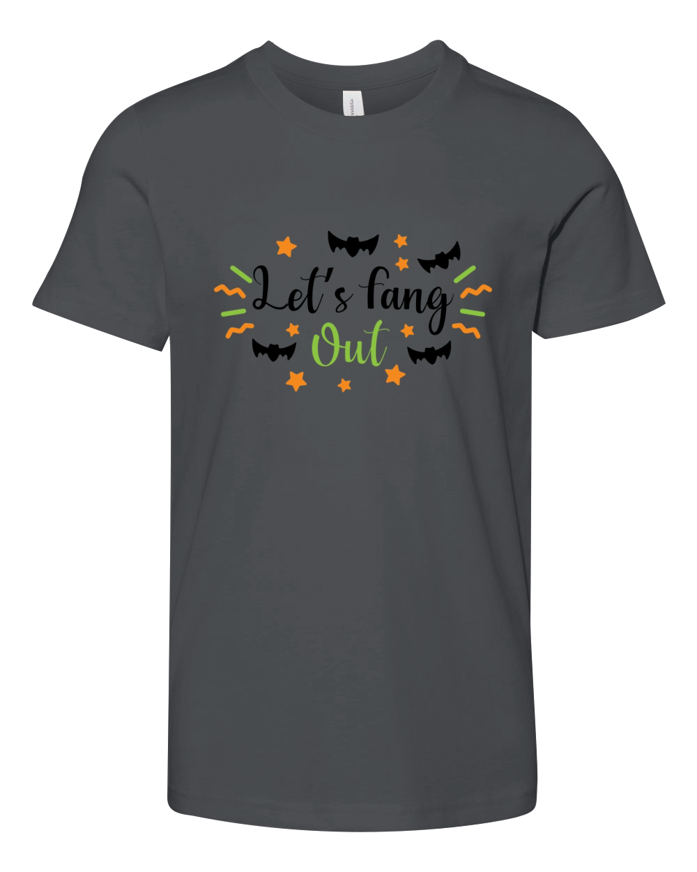 Lets Fang Out Halloween Shirt For October 31st Youth Unisex Jersey Tee