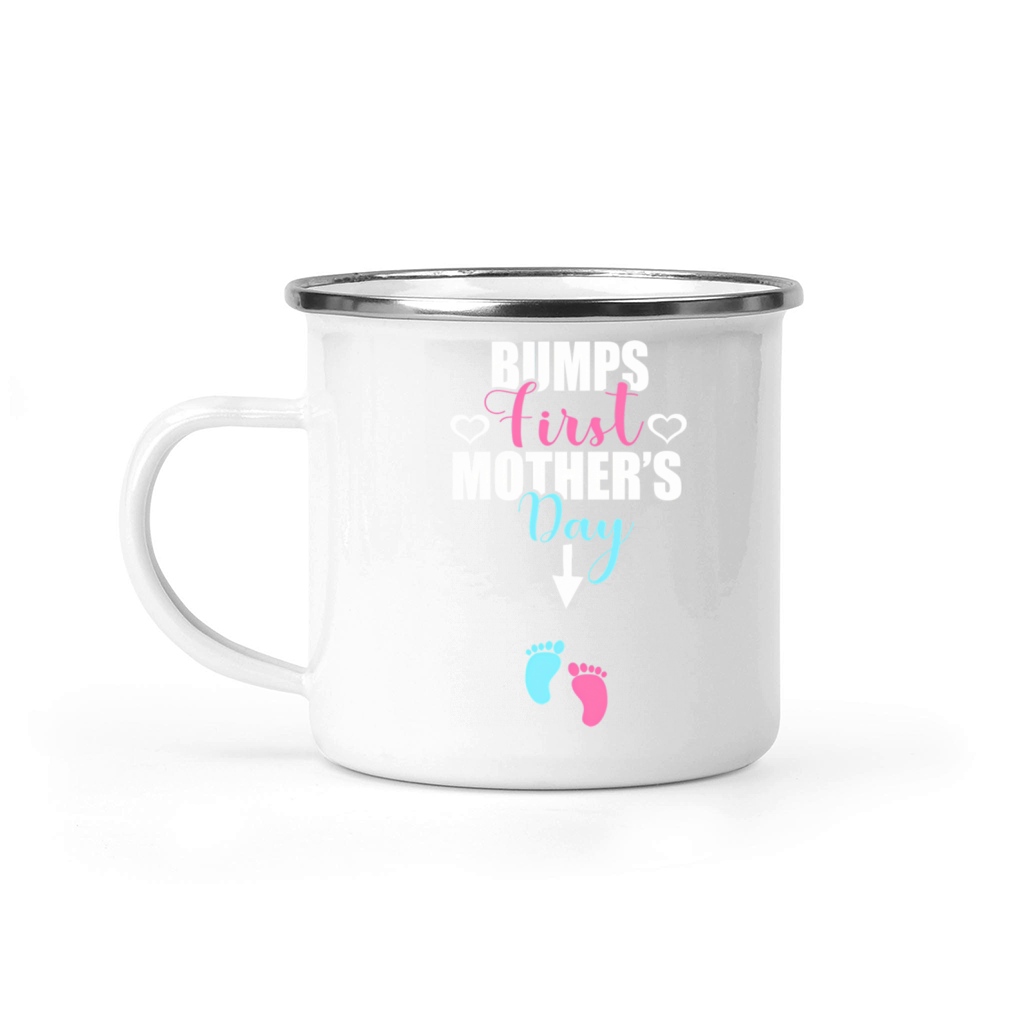 Pregnant Mom Bumps First MotherS Day For Camping Mug