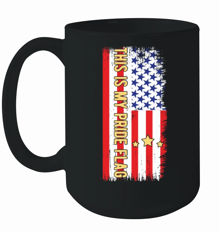 This Is My Pride Flag 4th Of July Ceramic Mug