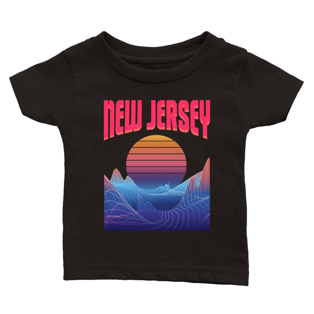 New Jersey Usa Staate Classic Baby Crewneck T-shirt
