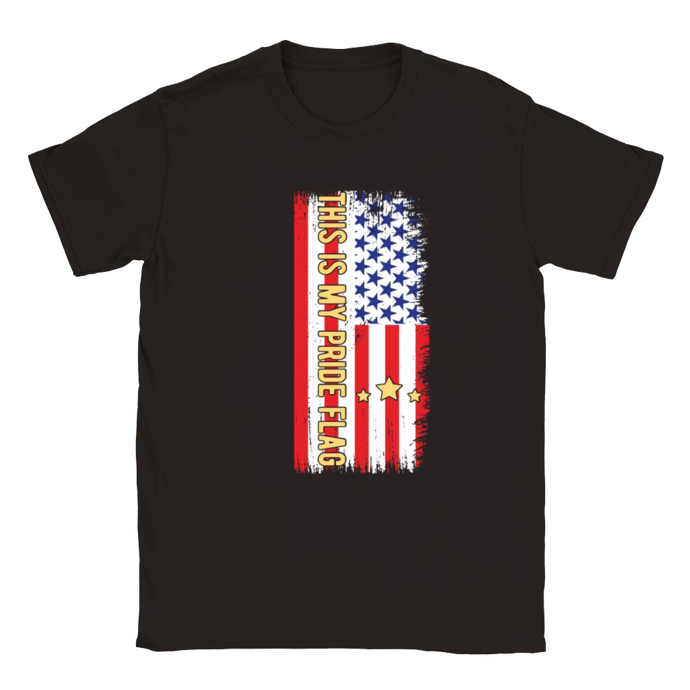 This Is My Pride Flag 4th Of July Classic Kids Crewneck T-shirt