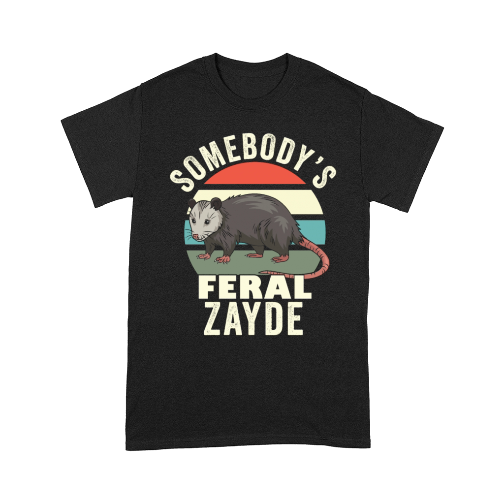 Somebodys Feral Zayde Yiddish Grandpa Retro Comfort T-shirt