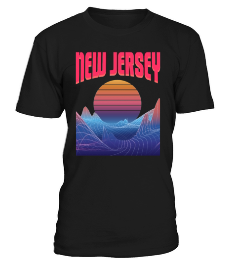 New Jersey Usa Staate T-Shirt Unisex