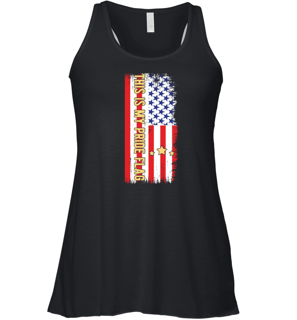 This Is My Pride Flag 4th Of July Women's Flowy Tank Top
