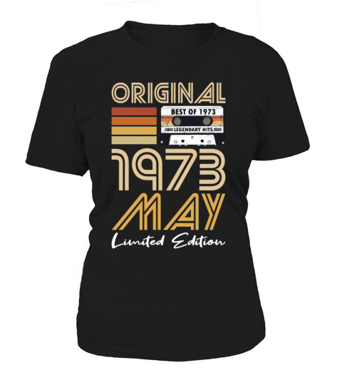 50th birthday may 1973 original 1973 Women's T-Shirt