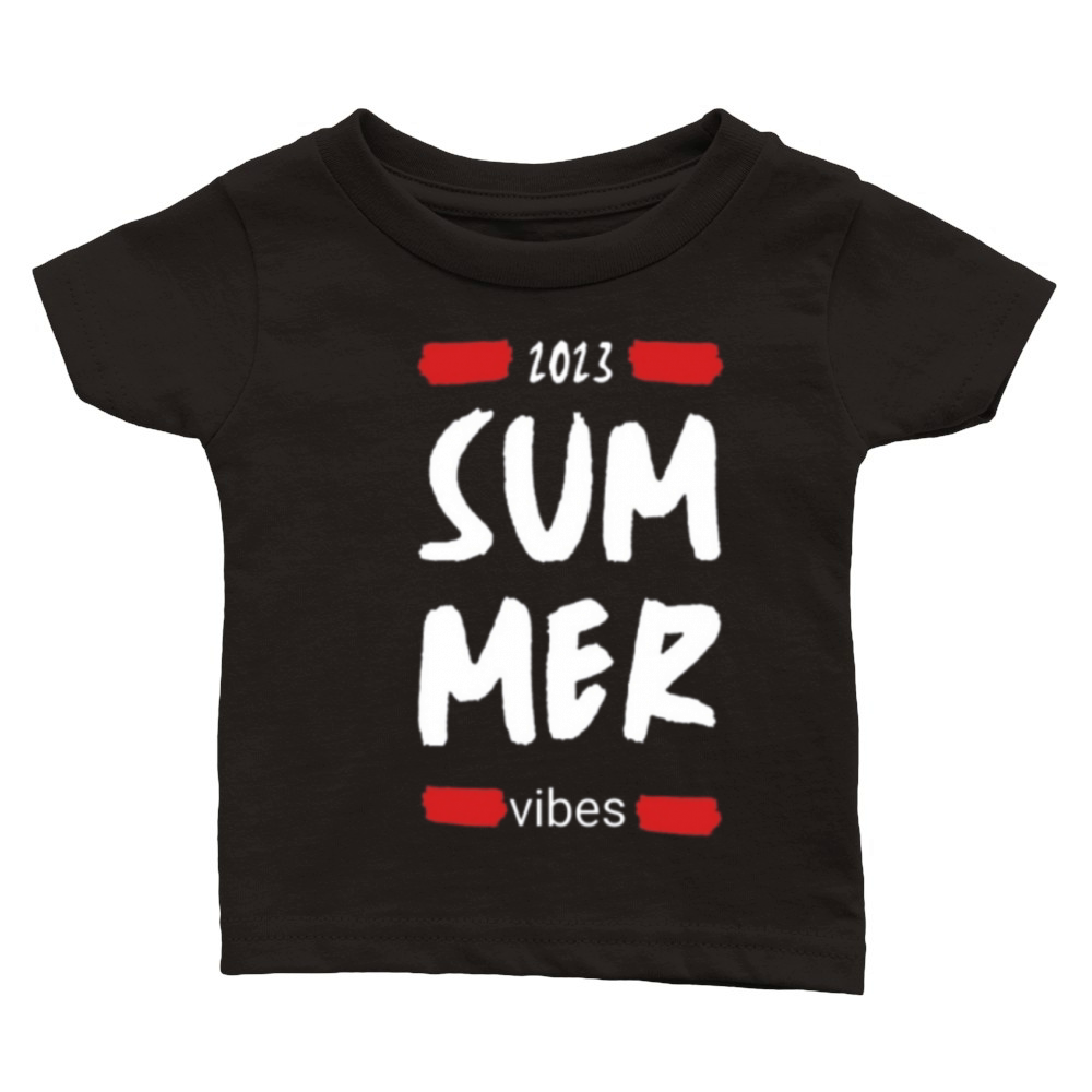 Summer vibes summer vibes women tshirt Classic Baby Crewneck T-shirt