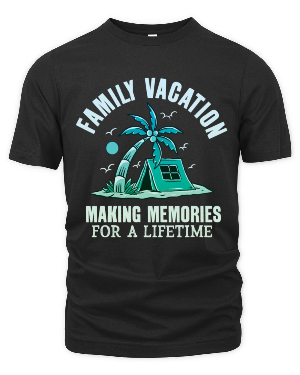Summer Family Vacation Making Memories Organic Unisex T-shirt