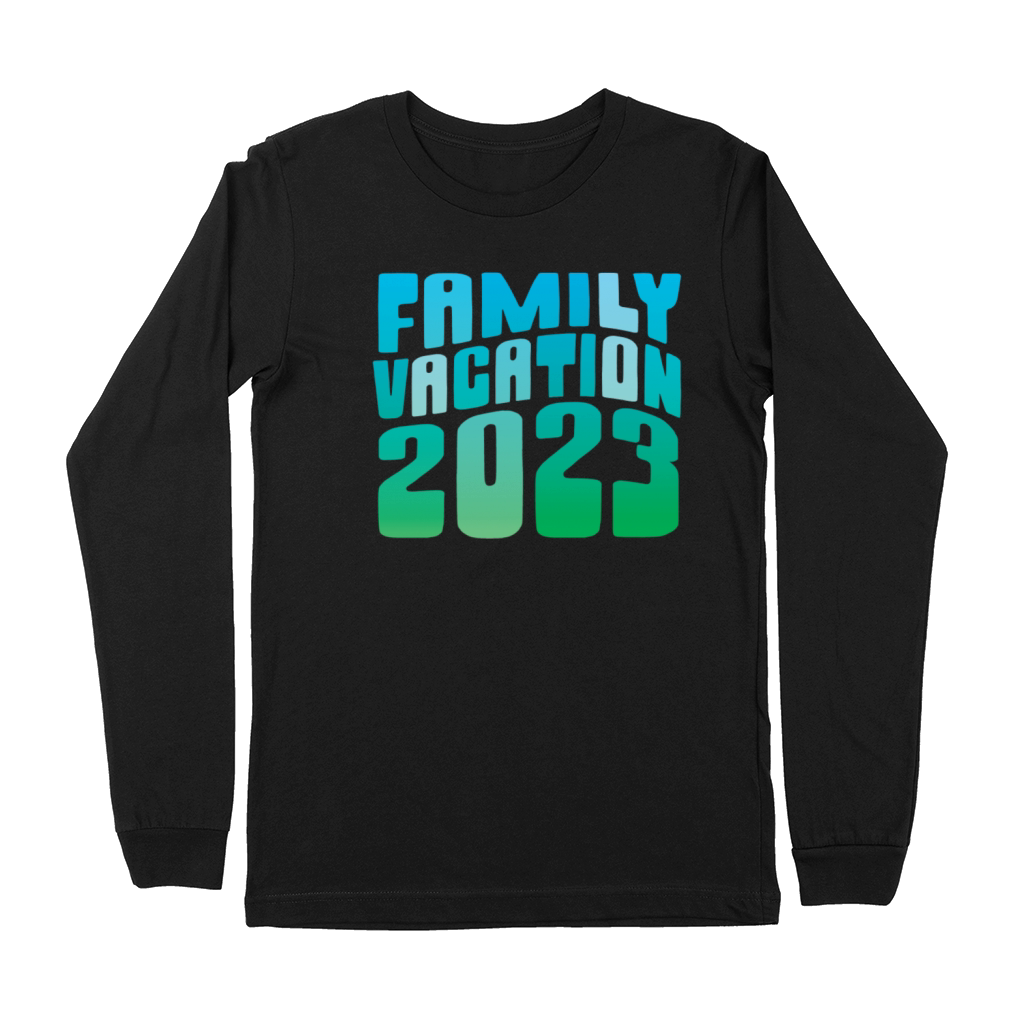 Summer Family Vacation 2023 Premium Long Sleeve
