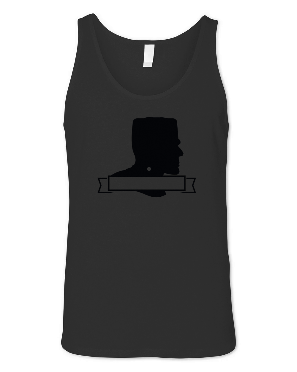 HALLOWEEN BADGE FRANK MID Unisex Jersey Tank
