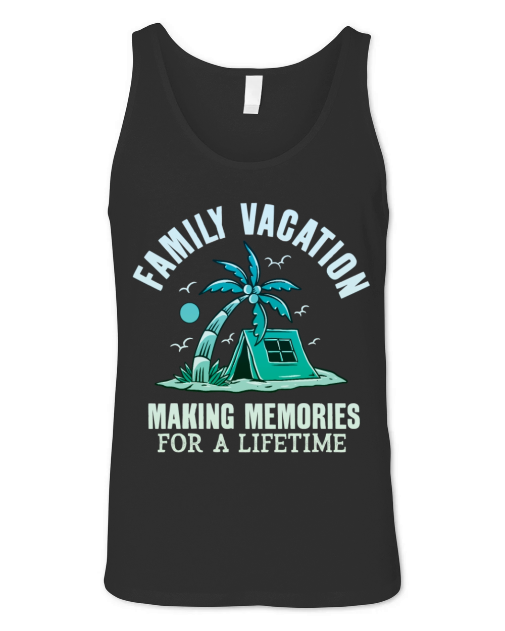 Summer Family Vacation Making Memories Unisex Jersey Tank