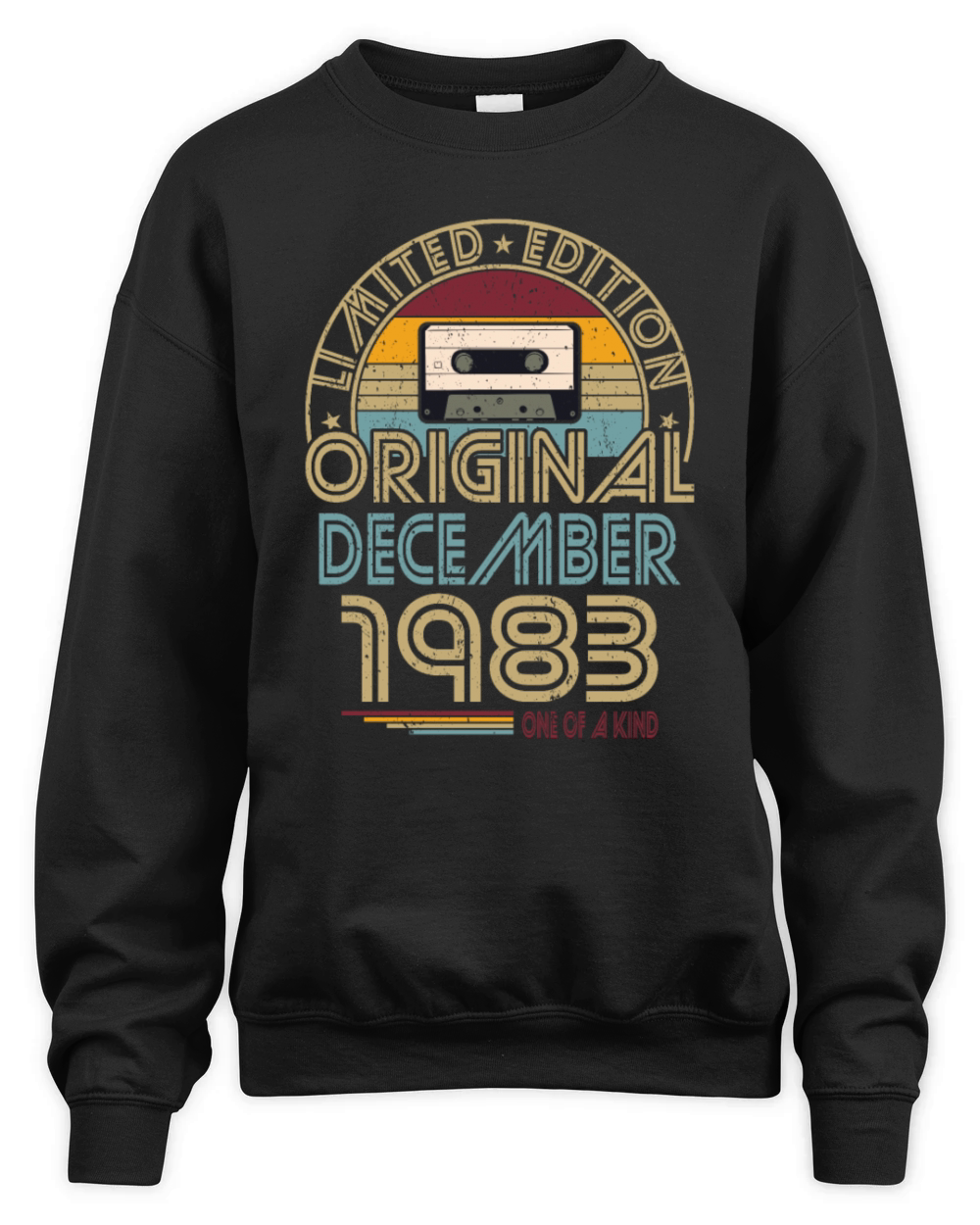 40th birthday december 1983 original 1983 Unisex Premium Crewneck Sweatshirt