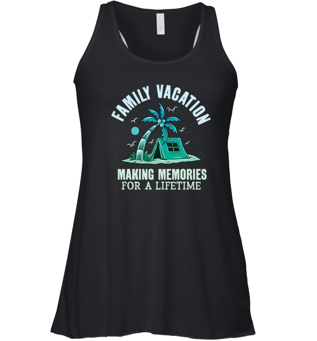 Summer Family Vacation Making Memories Women's Flowy Tank Top