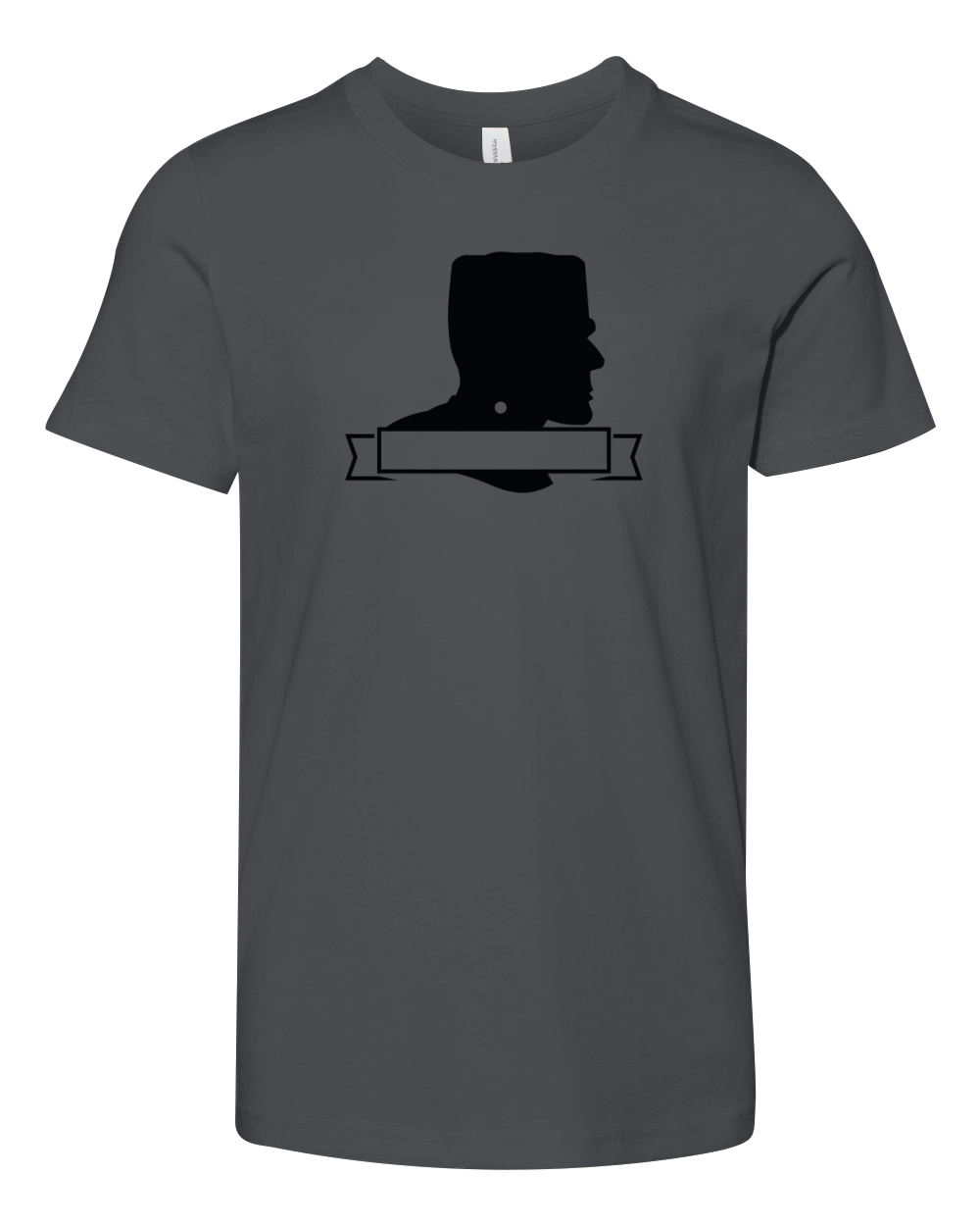 HALLOWEEN BADGE FRANK MID Youth Unisex Jersey Tee