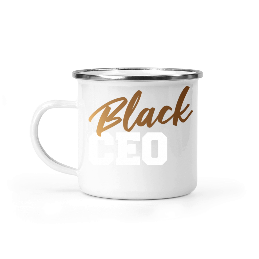 Proud Black CEO Camping Mug