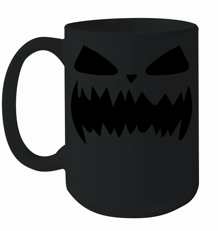Scary faces halloween (5) Ceramic Mug