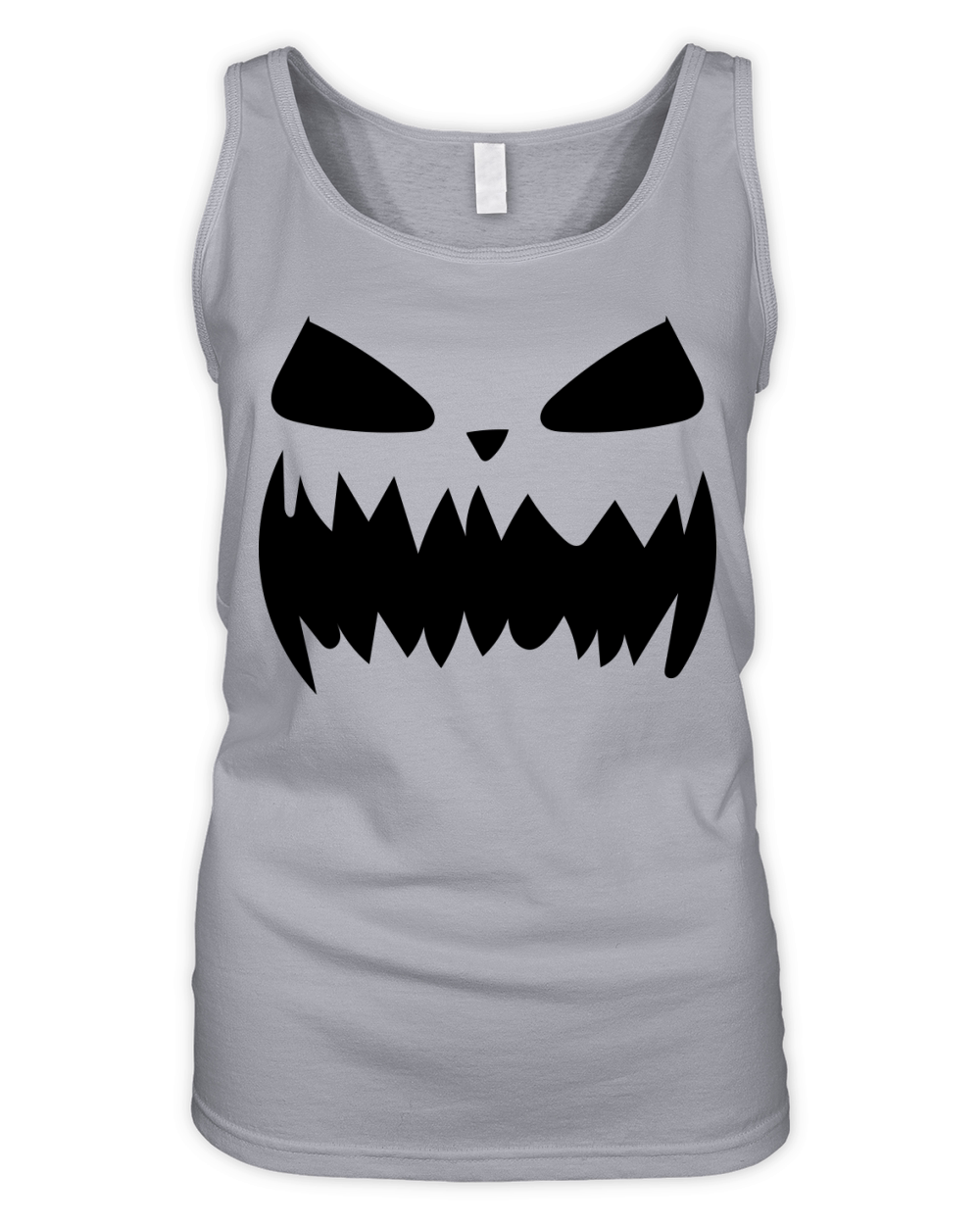 Scary faces halloween (5) Organic Women's Tank Top