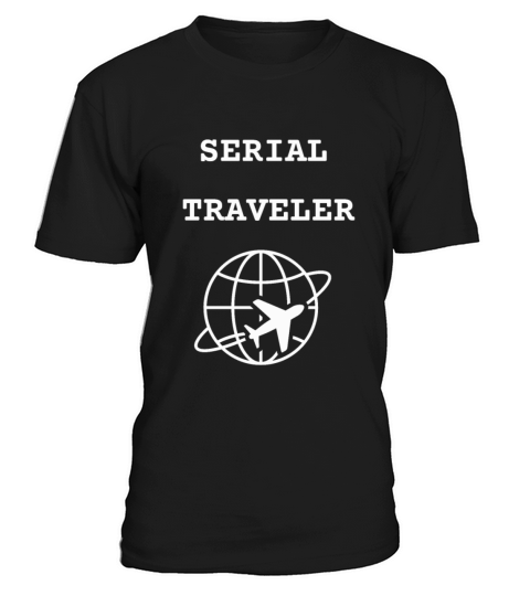 Serial traveler graphic t-shirt T-Shirt Unisex