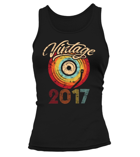 2017 Geburtstag Vinyl Vintage Tank top Woman