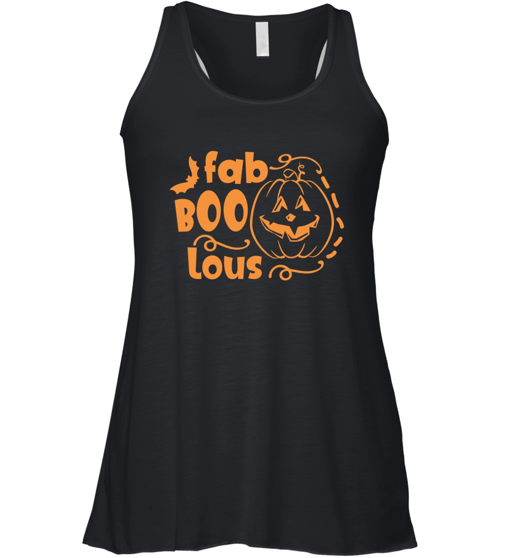 fab boo lous faboolous funny halloween Women's Flowy Tank Top