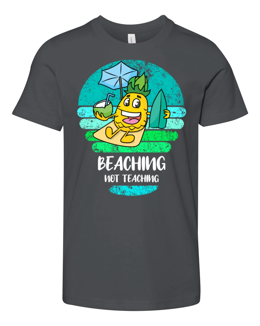 Beaching Not Teaching Teacher Vacation Beach Youth Unisex Jersey Tee