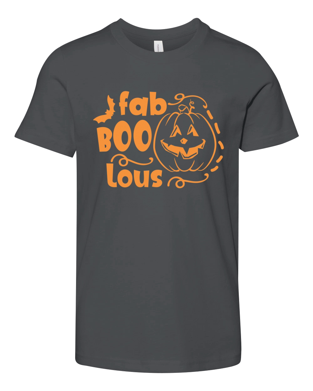 fab boo lous faboolous funny halloween Youth Unisex Jersey Tee