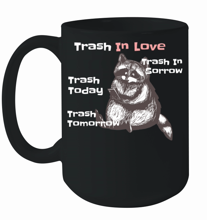 raccoon trash phone funny quote Ceramic Mug