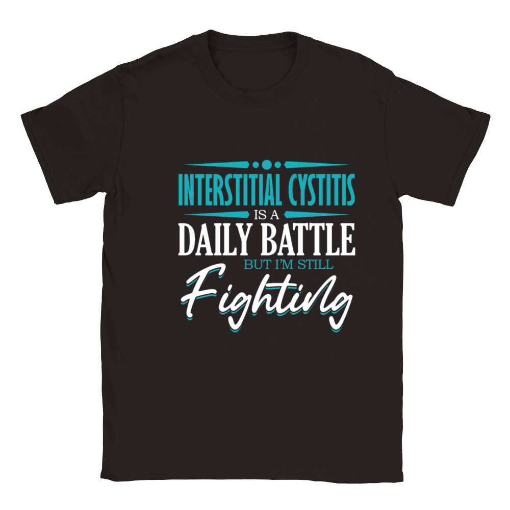 Interstitial Cystitis Is A Daily Battle Pelvic Classic Kids Crewneck T-shirt