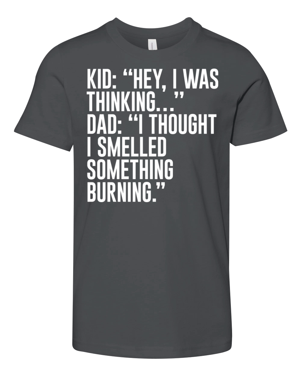 Someone s Brain Is Burning Youth Unisex Jersey Tee