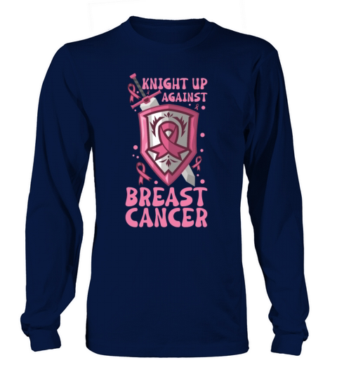 Breast cancer Awareness Support Survivors Pink Long sleeved Unisex