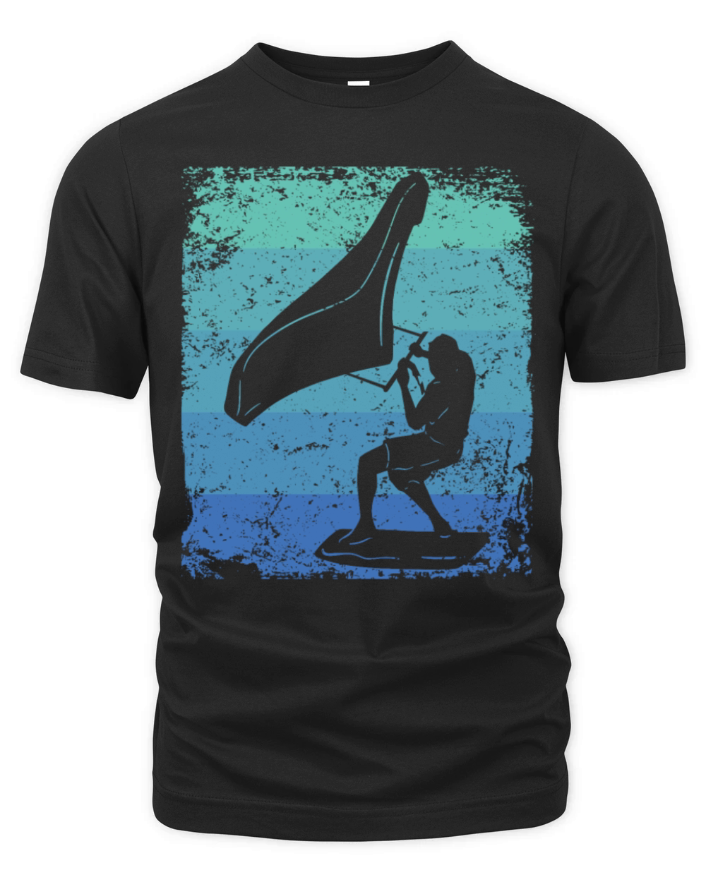 Wing Foil Wingsurfing Retro Foil Wing Organic Unisex T-shirt
