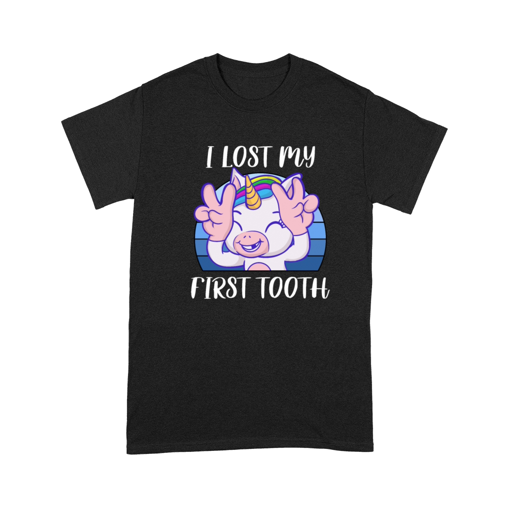 I Lost My First Tooth Unicorn Premium T-shirt