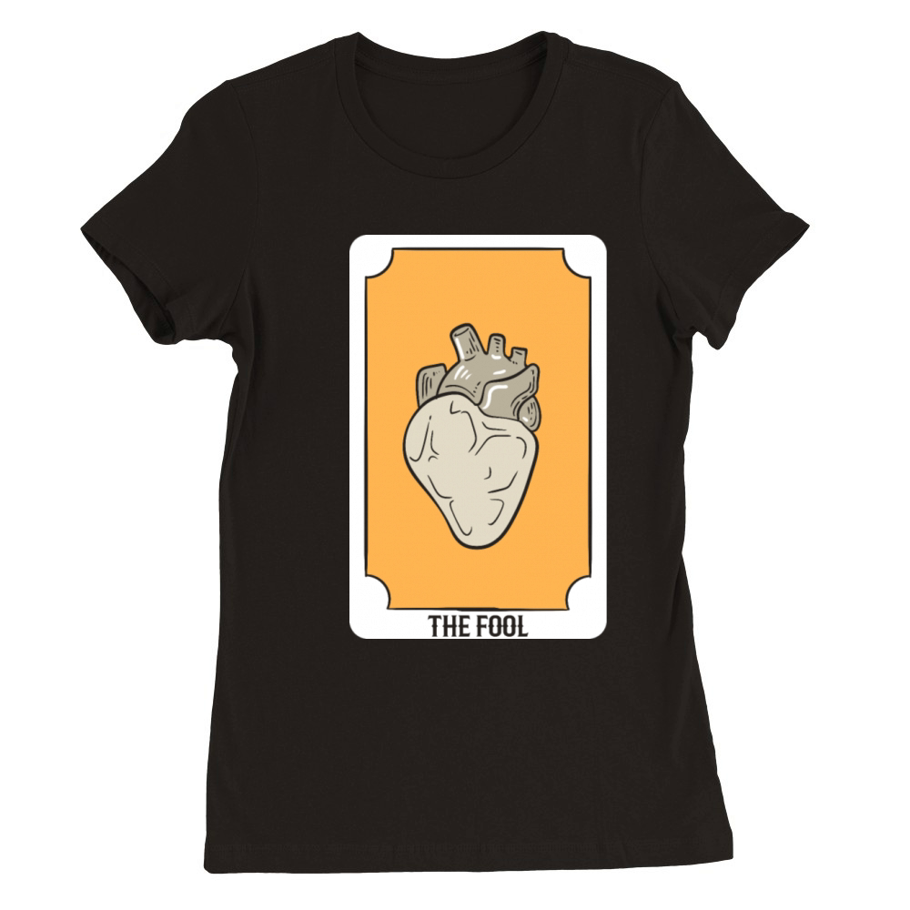 The Fool Tarotist Premium Womens Crewneck T-shirt