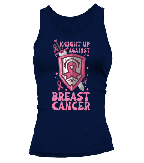 Breast cancer Awareness Support Survivors Pink Tank top Woman