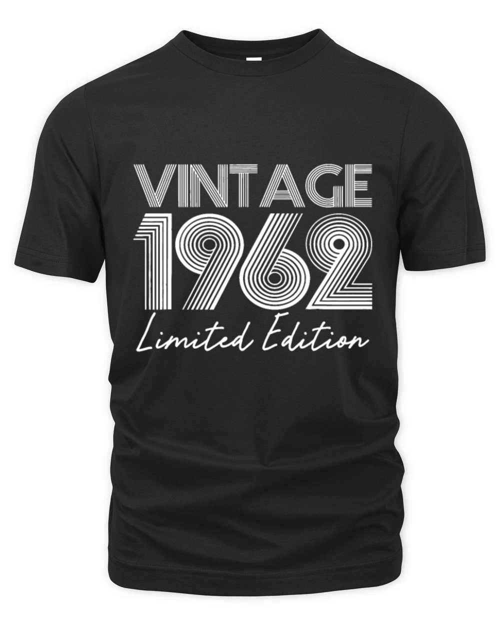 Vintage 60 Year Old Gift Funny 1962 60th Birthdayl Organic Unisex T-shirt