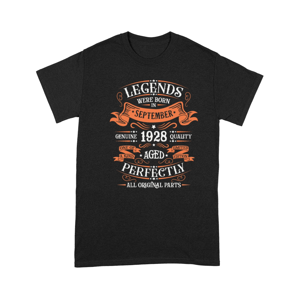 Birthday September 1928 Limited Edition Vintage Premium T-shirt