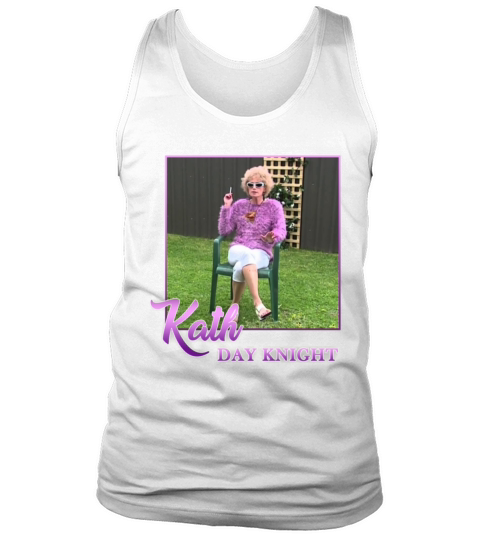 Kath Day Knight Smoking Vintage 80s Print Tank Top Unisex