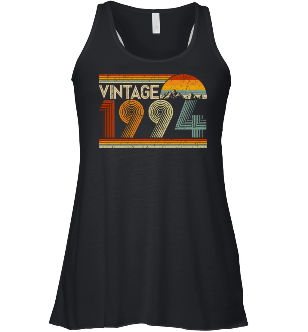 Themed 28 28Th Born In 1994 Women's Flowy Tank Top