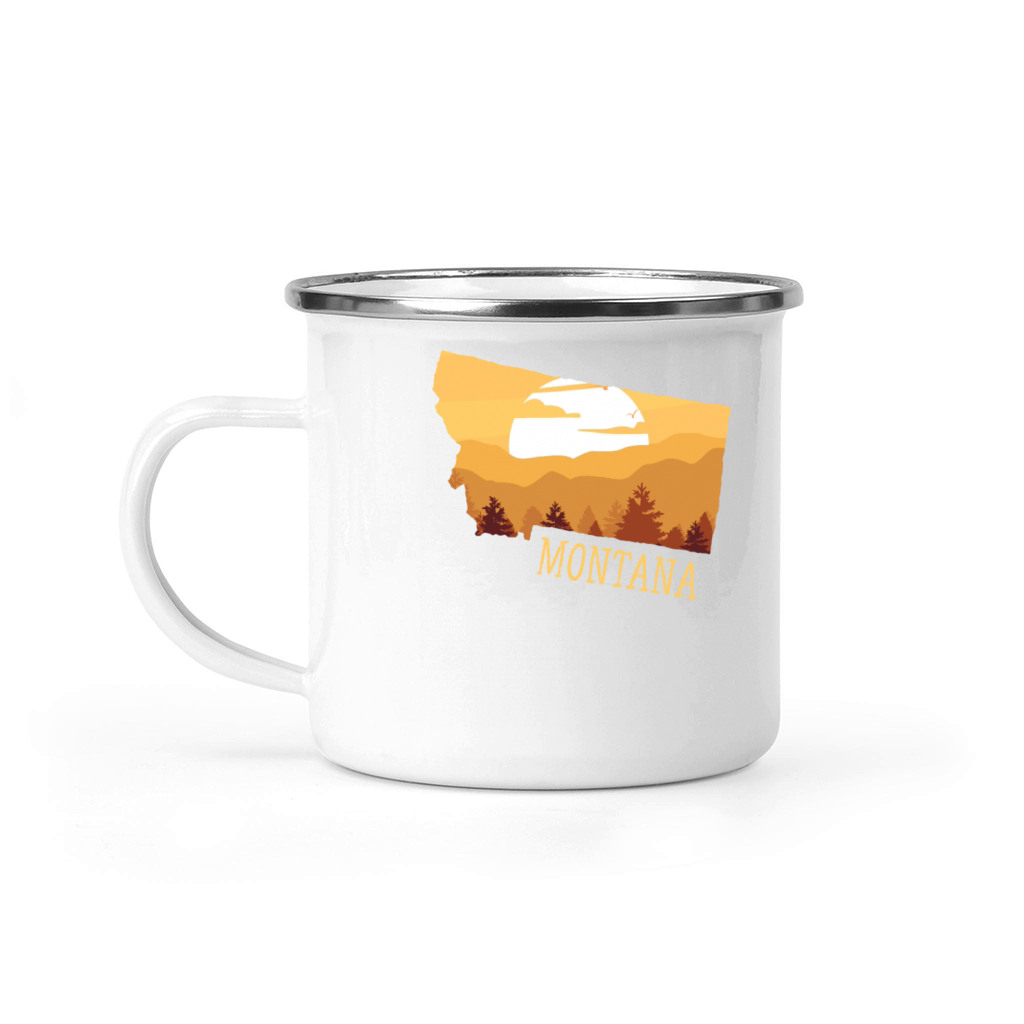 Montana Usa Staate Camping Mug