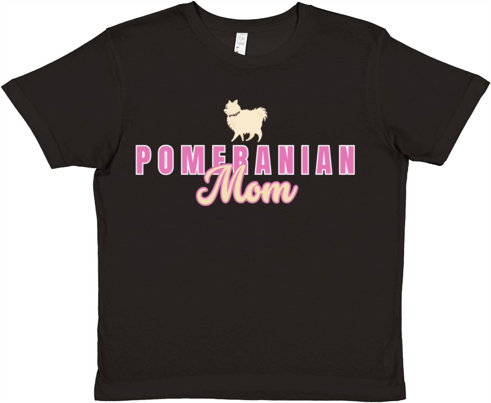 Pomeranian Mom Premium Kids Crewneck T-shirt