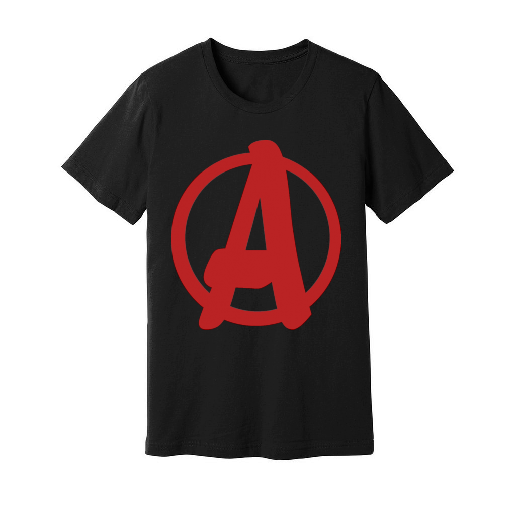 A - Anarchy Symbol re invented Unisex Jersey Tee