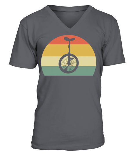 Vintage Unicycle Collector Gift V-Neck T-shirt